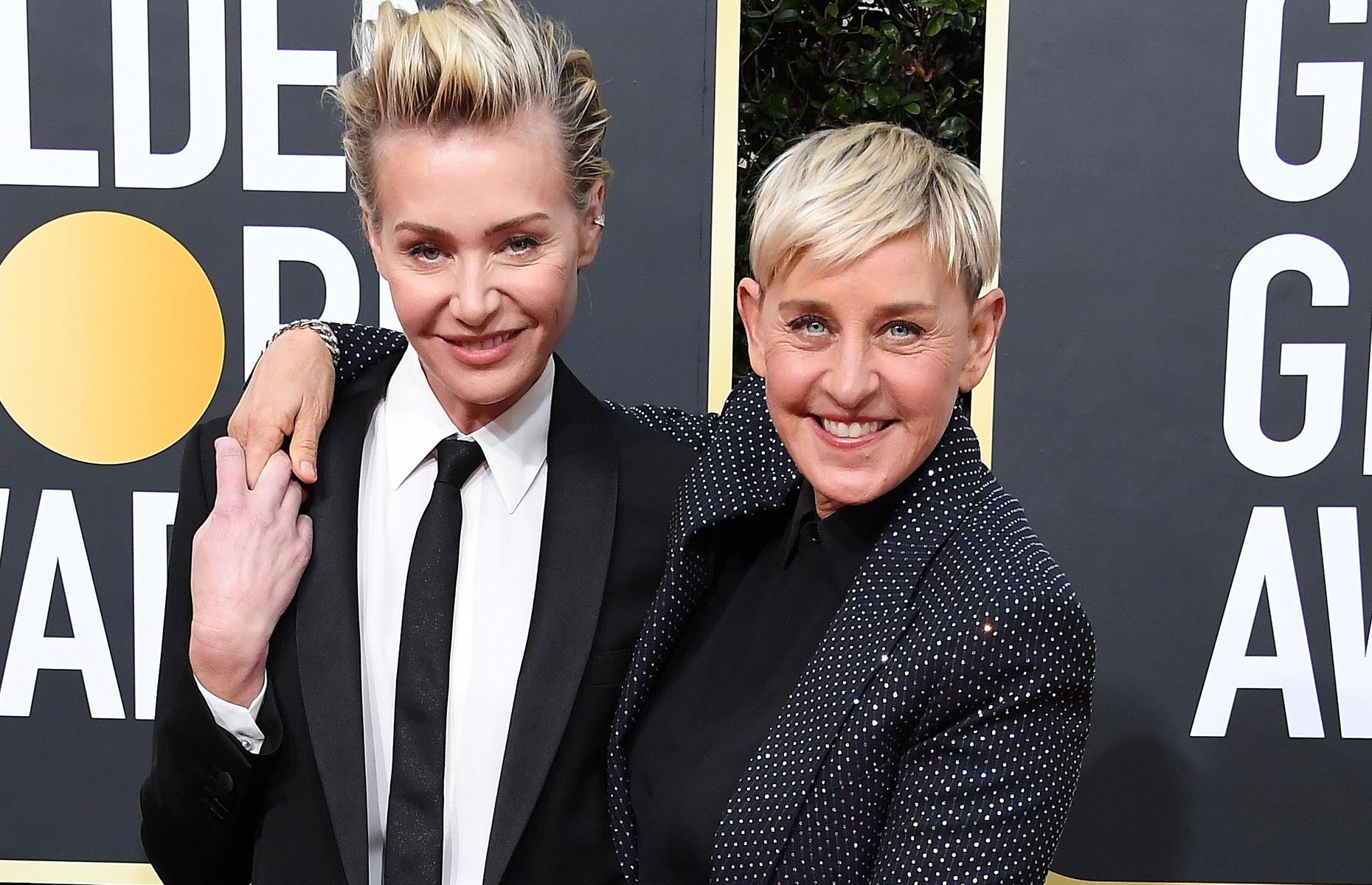 8. Ellen DeGeneres and Portia de Rossi: $500 million (£400m)
